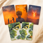 Beitan sample cards fanned out