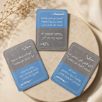 My Family — I Have the Solution! cards spread on marble plate